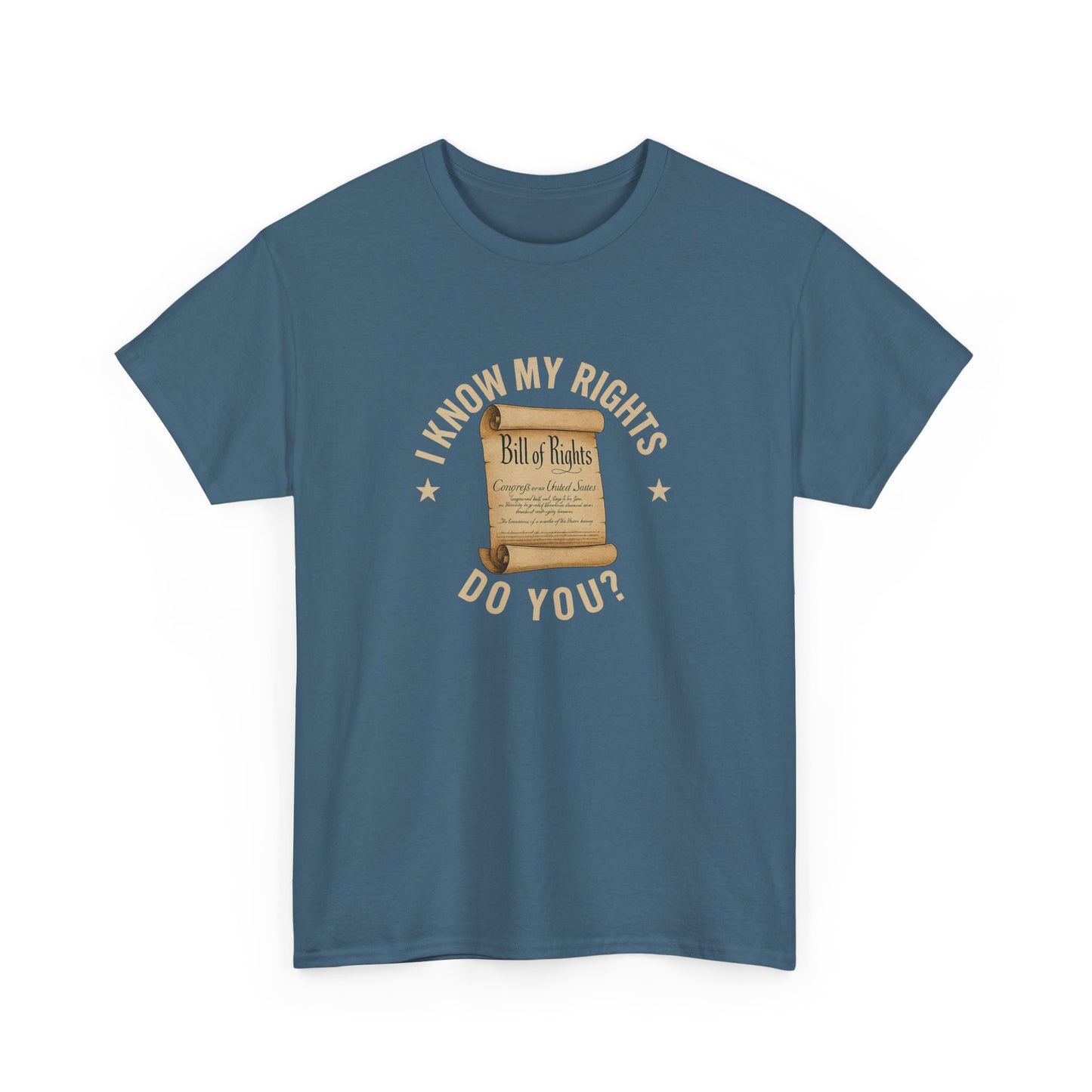 I Know My Rights Unisex Cotton Tee - Empowerment Graphic Shirt